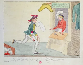 Colin Court en los quitamanchas, 1814